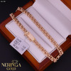 Rose gold full-bodied bracelet #61787