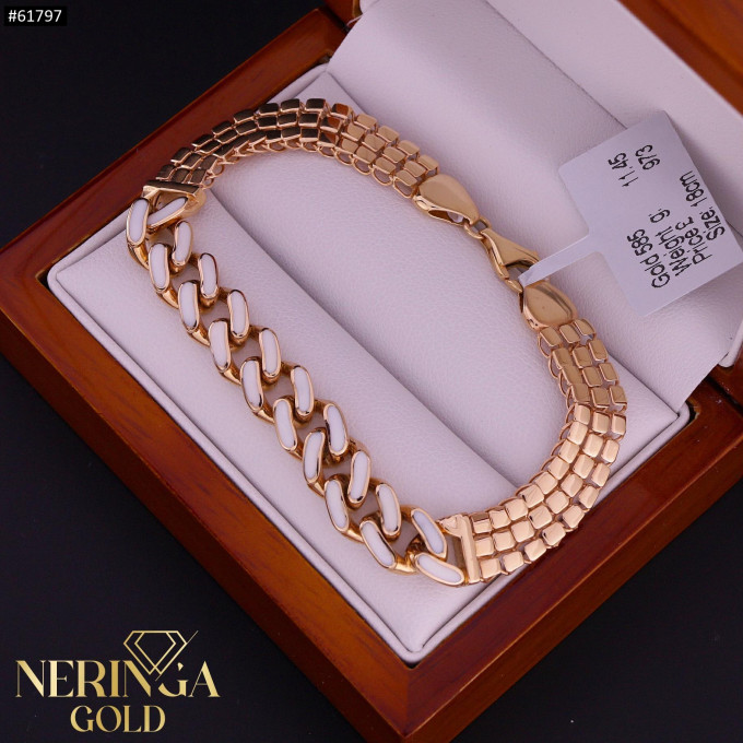 Rose gold bracelet #61797