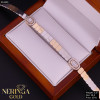White rose gold bracelet #61809