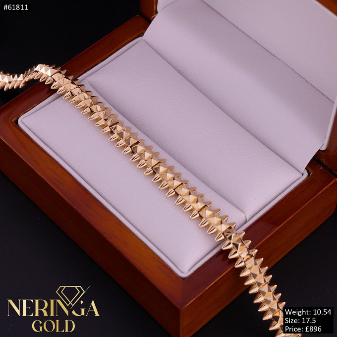 Rose gold bracelet #61811