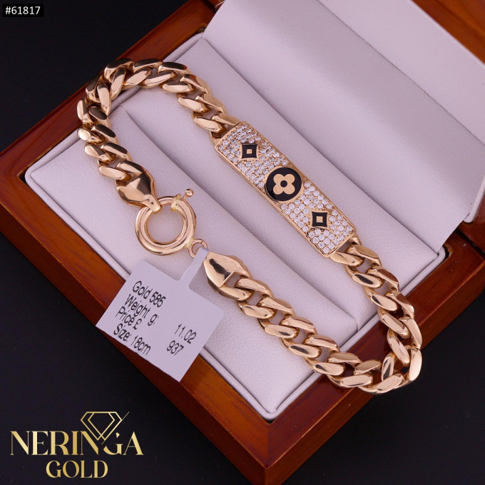 Rose gold bracelet #61817