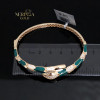 Rose gold hoop bracelet #60248