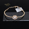 Rose gold hoop bracelet #60254