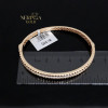 Rose gold hoop bracelet #60253