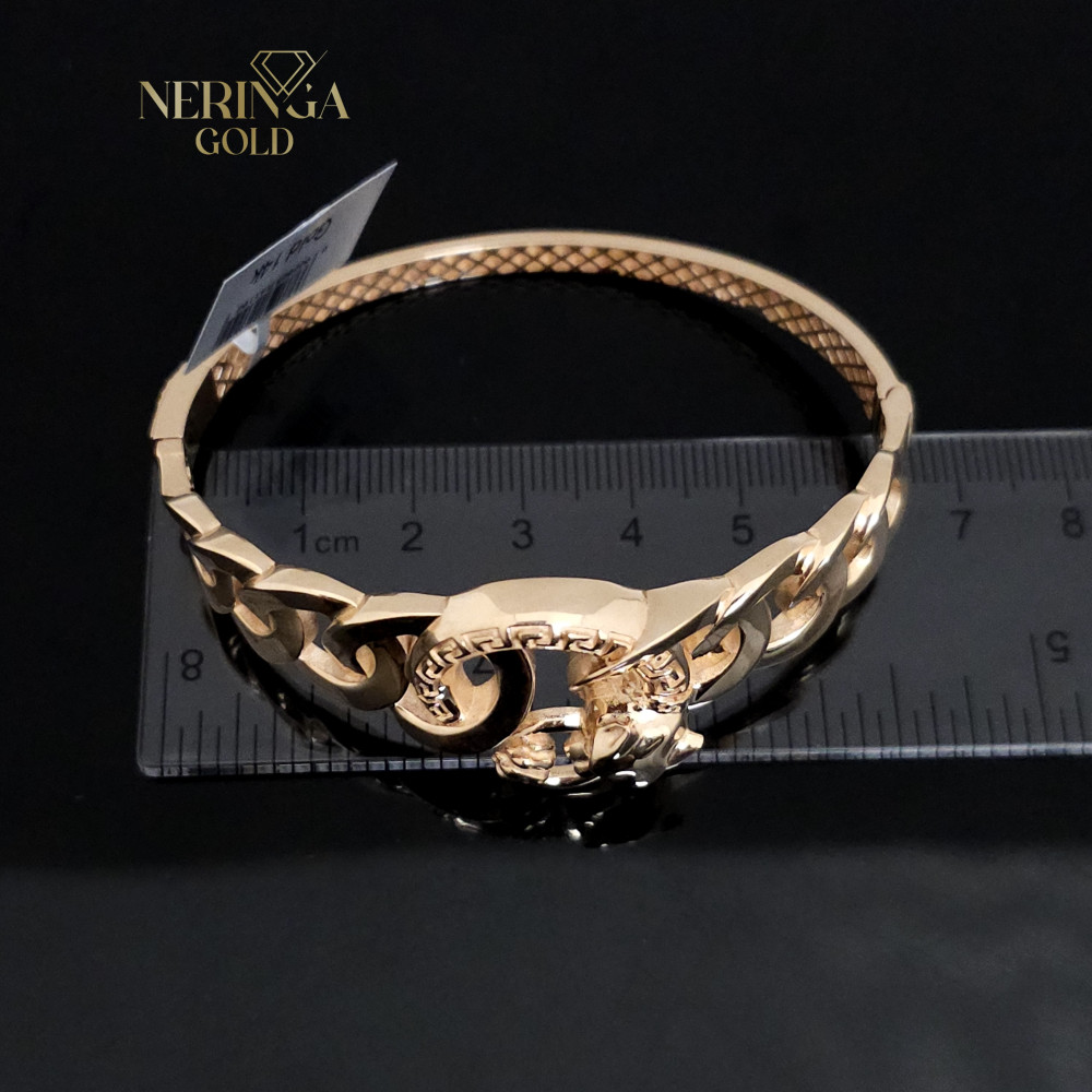 Rose gold hoop bracelet #66674