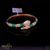 Rose gold hoop bracelet #60248