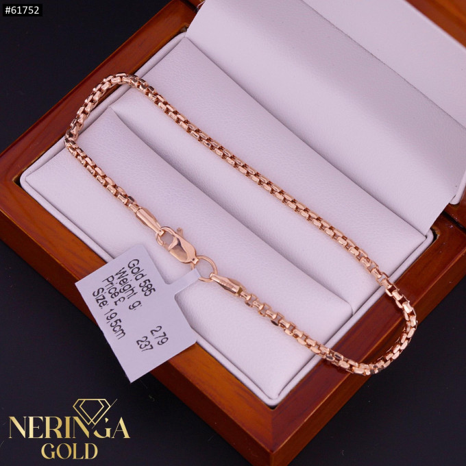Rose gold bracelet #61752