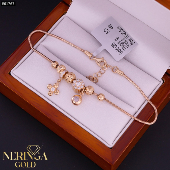Rose gold bracelet #61767