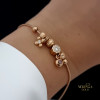 Rose gold bracelet #61767