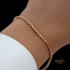 Rose gold bracelet #61752