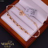 White rose gold bracelet #61863