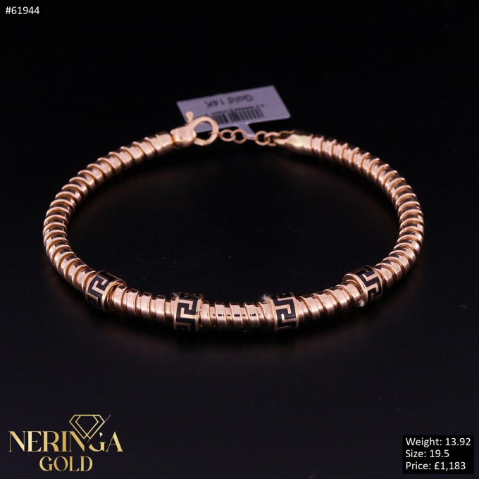 Rose gold bracelet #61944