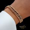 Rose gold bracelet #61802