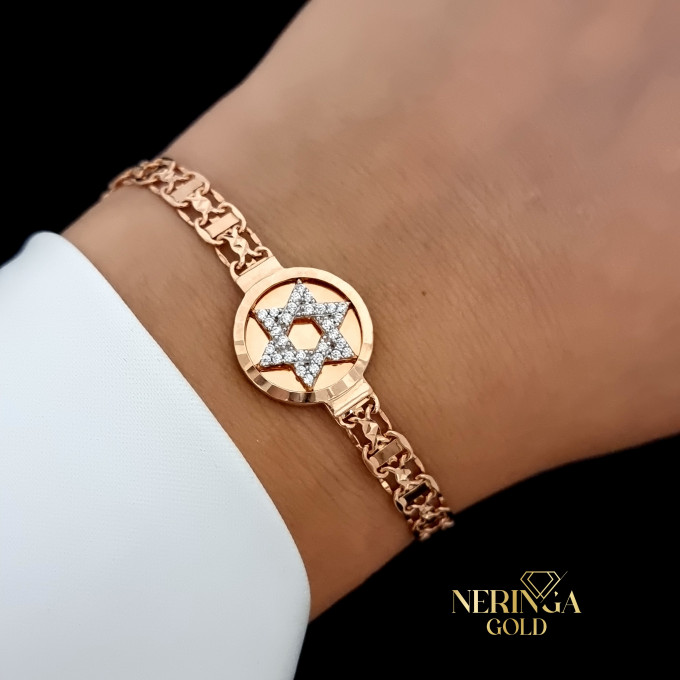 Rose gold bracelet #61808