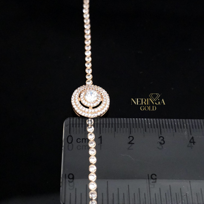 Rose gold bracelet #61813