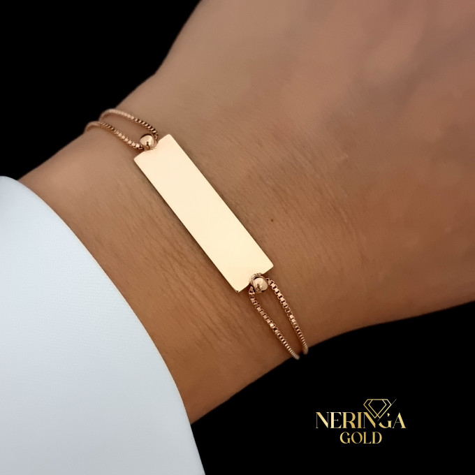 Rose gold bracelet #61824