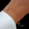 Rose gold bracelet #61867