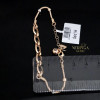 White rose gold bracelet #61863