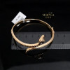 Rose gold hoop bracelet #61775