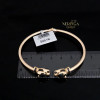 Rose gold hoop bracelet #61776