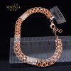 Rose gold full-bodied bracelet #63041