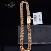 Rose gold full-bodied bracelet #63038