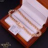 Rose gold full-bodied bracelet #63037