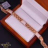 Rose gold full-bodied bracelet #63039