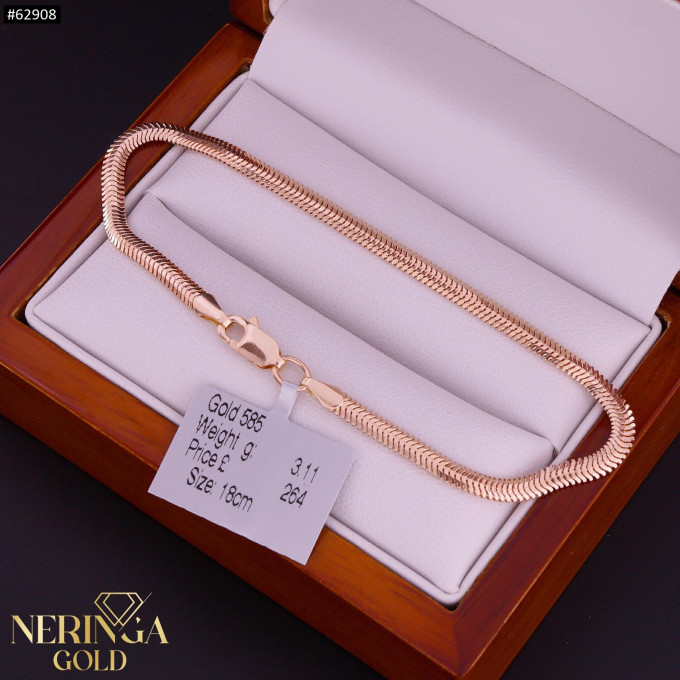 Rose gold bracelet #62908