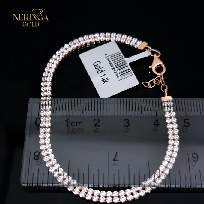 Rose gold bracelet #62402