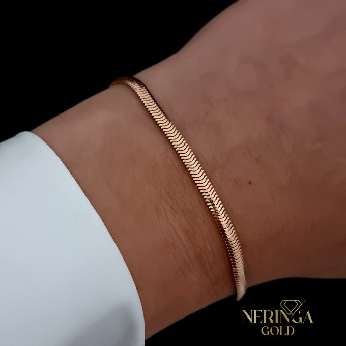 Rose gold bracelet #62909