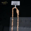 Rose gold full-bodied bracelet #62413