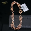 Rose gold bracelet #63302