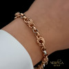 Rose gold bracelet #63302