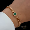 Rose gold bracelet #62416