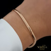 Rose gold bracelet #63305