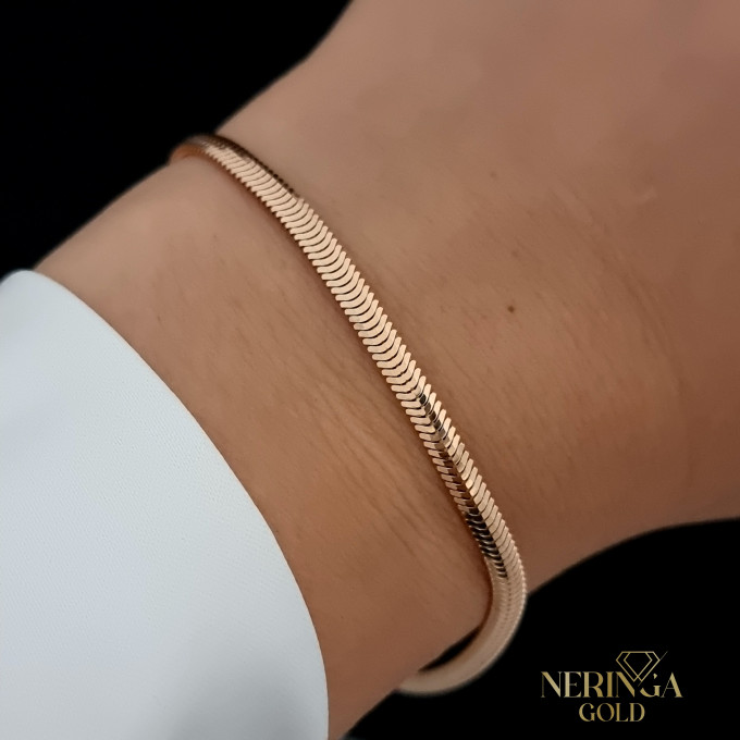 Rose gold bracelet #63305