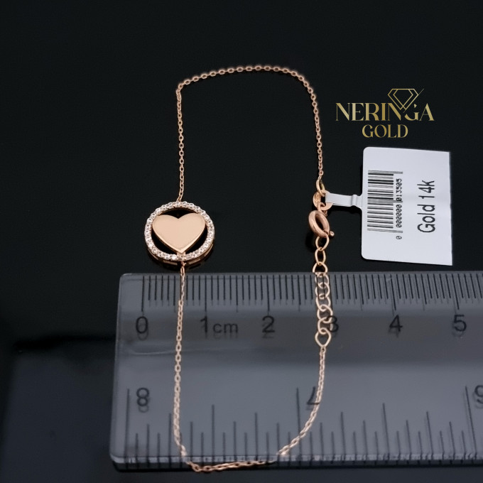 Rose gold bracelet #63668