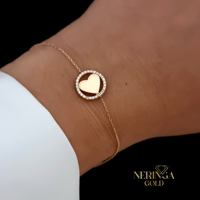 Rose gold bracelet #63668