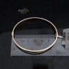 Rose gold hoop bracelet #62391