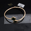 Rose gold hoop bracelet #62392