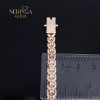 Rose gold full-bodied bracelet #63742