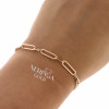 Rose gold bracelet #63744