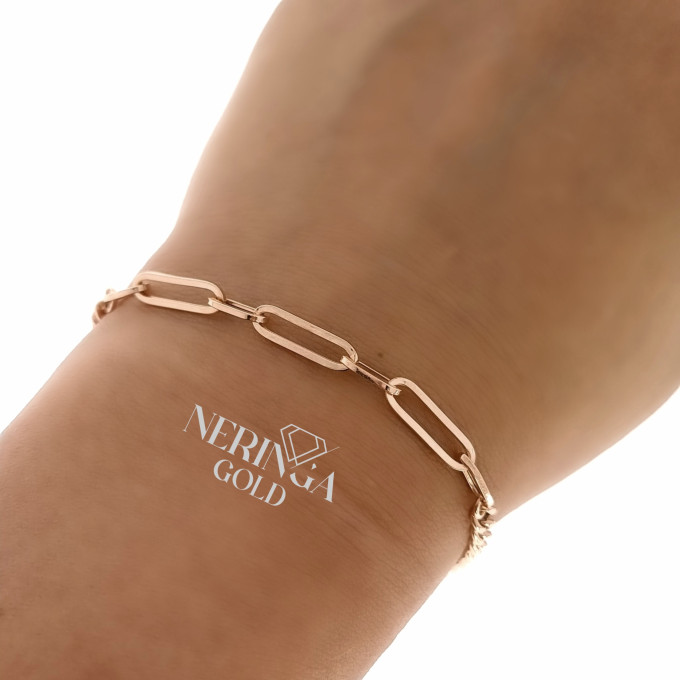 Rose gold bracelet #63744