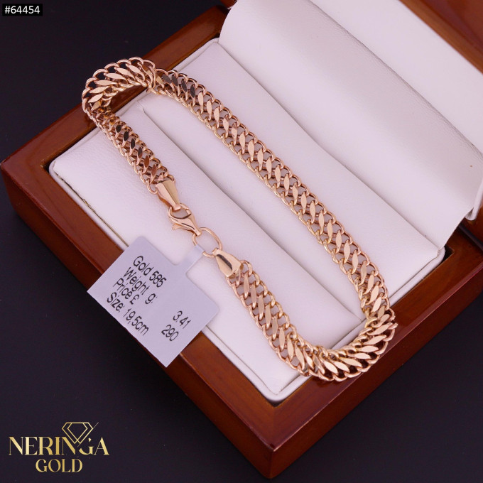 Rose gold bracelet #64454