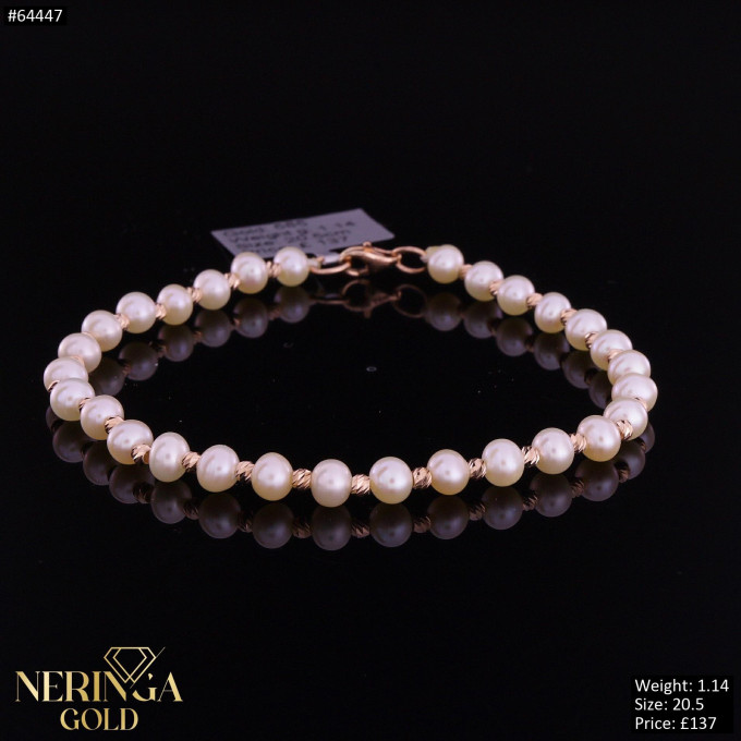 Rose gold bracelet #64447