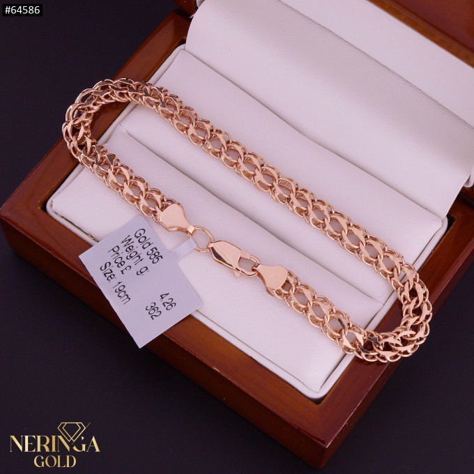 Rose gold bracelet #64586 Rose gold bracelet #64586