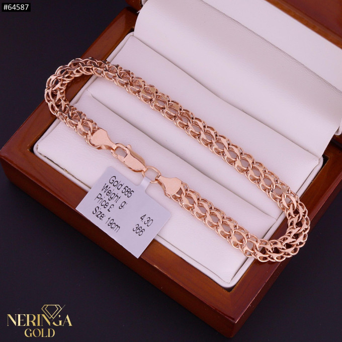 Rose gold bracelet #64587 Rose gold bracelet #64587