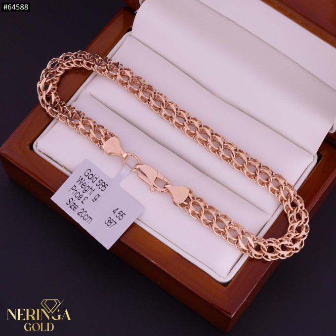 Rose gold bracelet #64588 Rose gold bracelet #64588