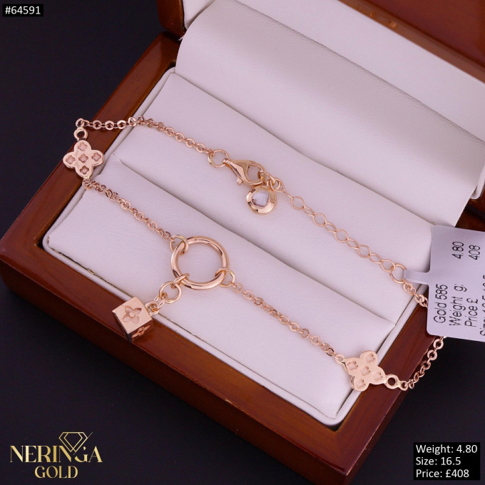 Rose gold bracelet #64591 Rose gold bracelet #64591